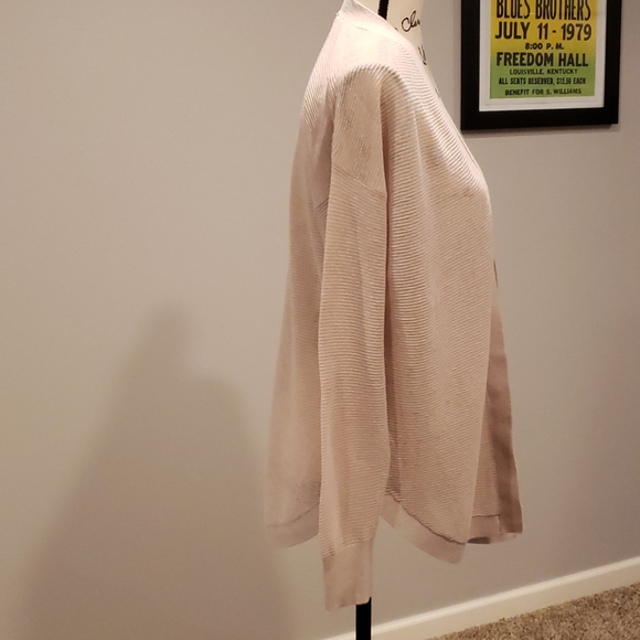 Loft lightweight blush open cardigan - Picture 4 of 7